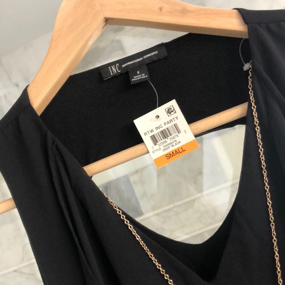 INC flutter sleeveless dress - Picture 7 of 7